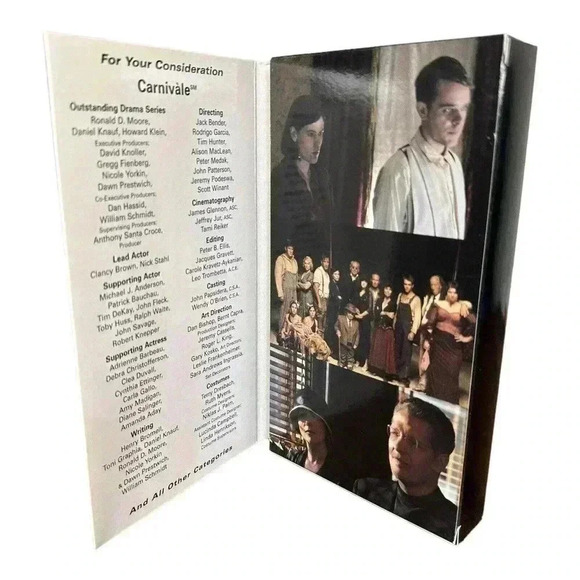 HBO SCREENER PROMO VHS CARNIVALE RARE VTG For Your Consideration FYC - Picture 3 of 7